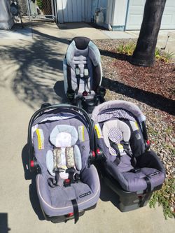 Baby CarSeats and A Booster