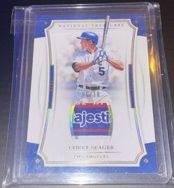 Corey Seager Numbered Relic