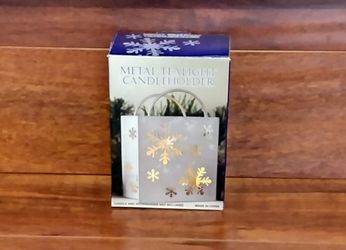 Metal Tealight Candle Holder