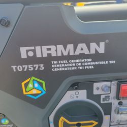 Fireman To-7573 Generator , Gas ,propane And Natursl Gad