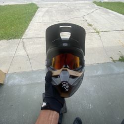FOX dirtbike helmet 