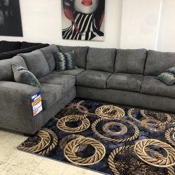 Grey 2 Pc Sectional 