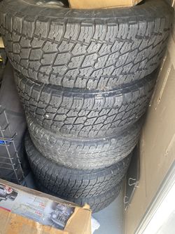 fj cruiser tire and rims×5