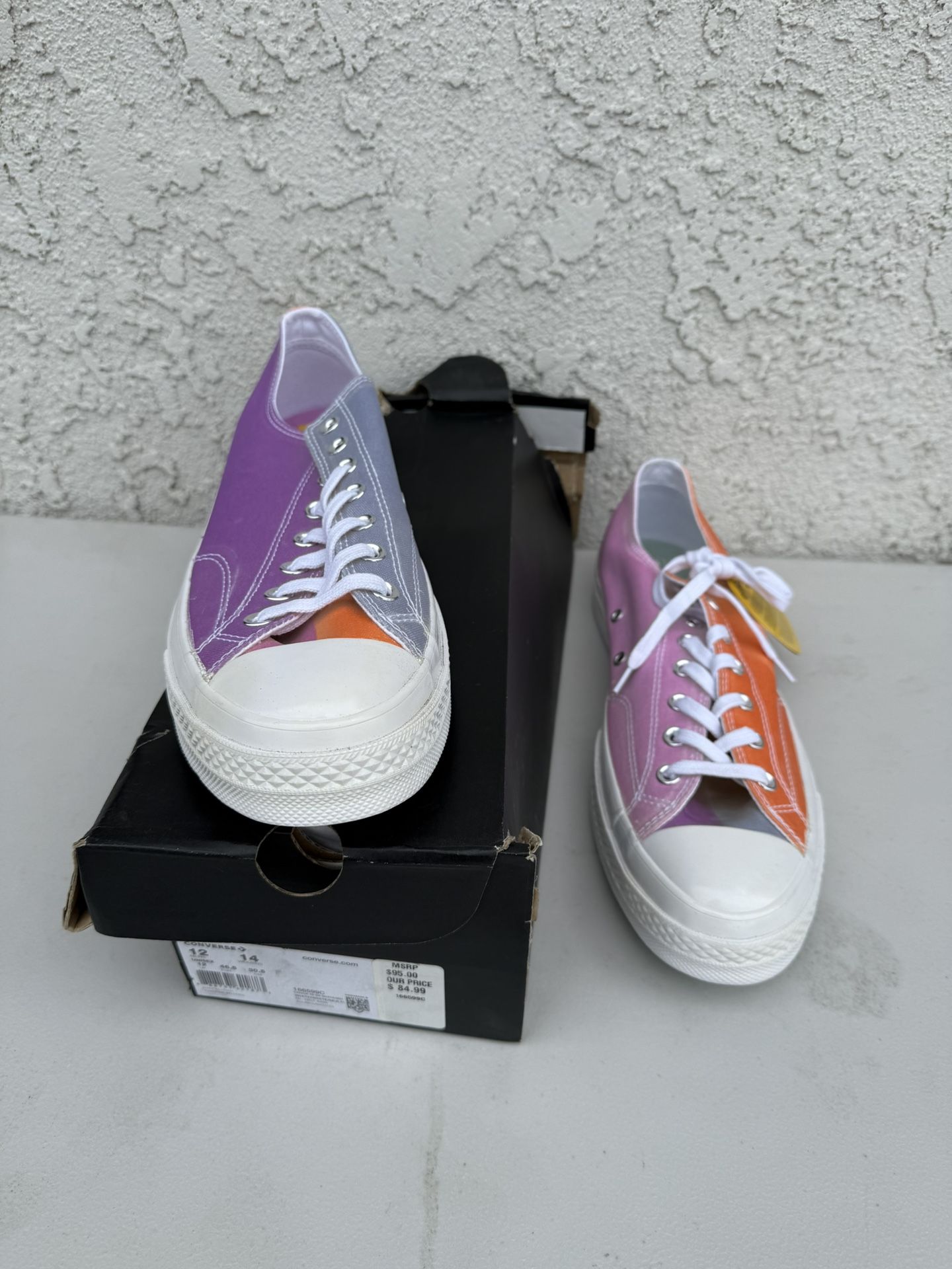 Converse Chinatown Market Chuck 70 Ox White UV Color Changing Men 12 Women 14