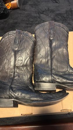 Botas de avestruz