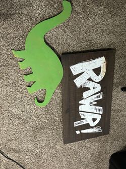 Kids dinosaur decorations