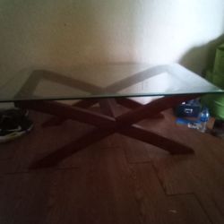 Glass table