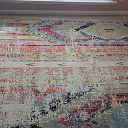 6x9 Multi Color Area Rug