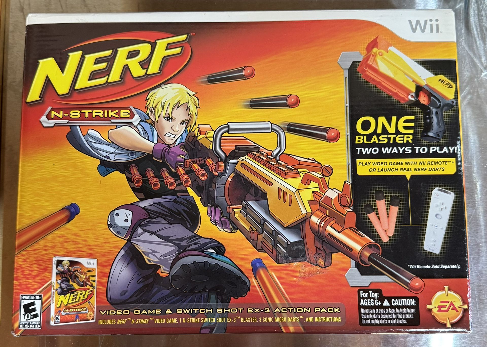 Wii Nerf N-strike Video Game Nintendo