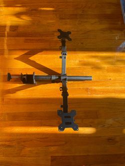 VIVO Dual Desk Mount Monitor Arm 13 to 27 inch