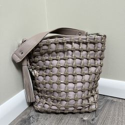 Suri Frey New Braided Knot Small Bucket Handbag
