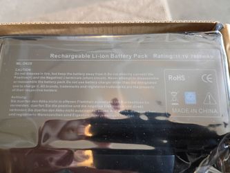 New: Li-ion Battery Pack for D620 Series Laptops