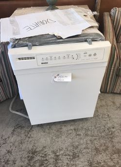 Kenmore dishwasher white