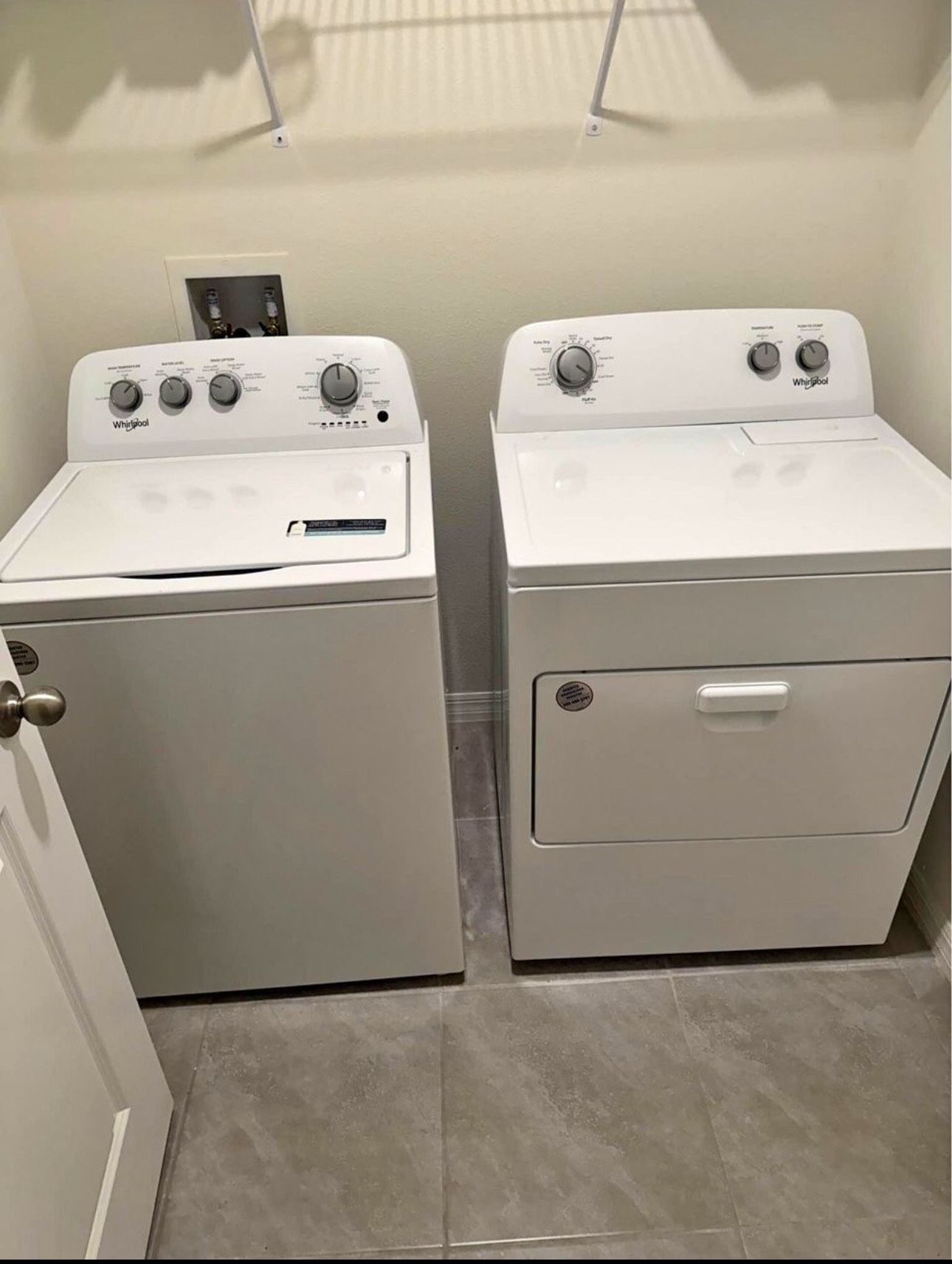 Washer And Electric Dryer