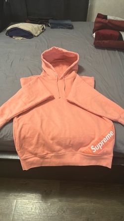 Supreme peach hoodie