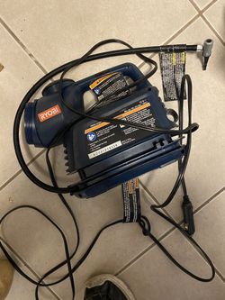 Ryobi air compressor for car