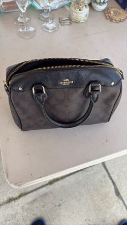 Coach hand bag
