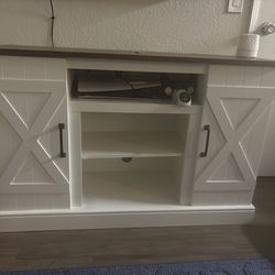 Farm house tv stand.