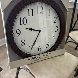 Brand New 20” Clock