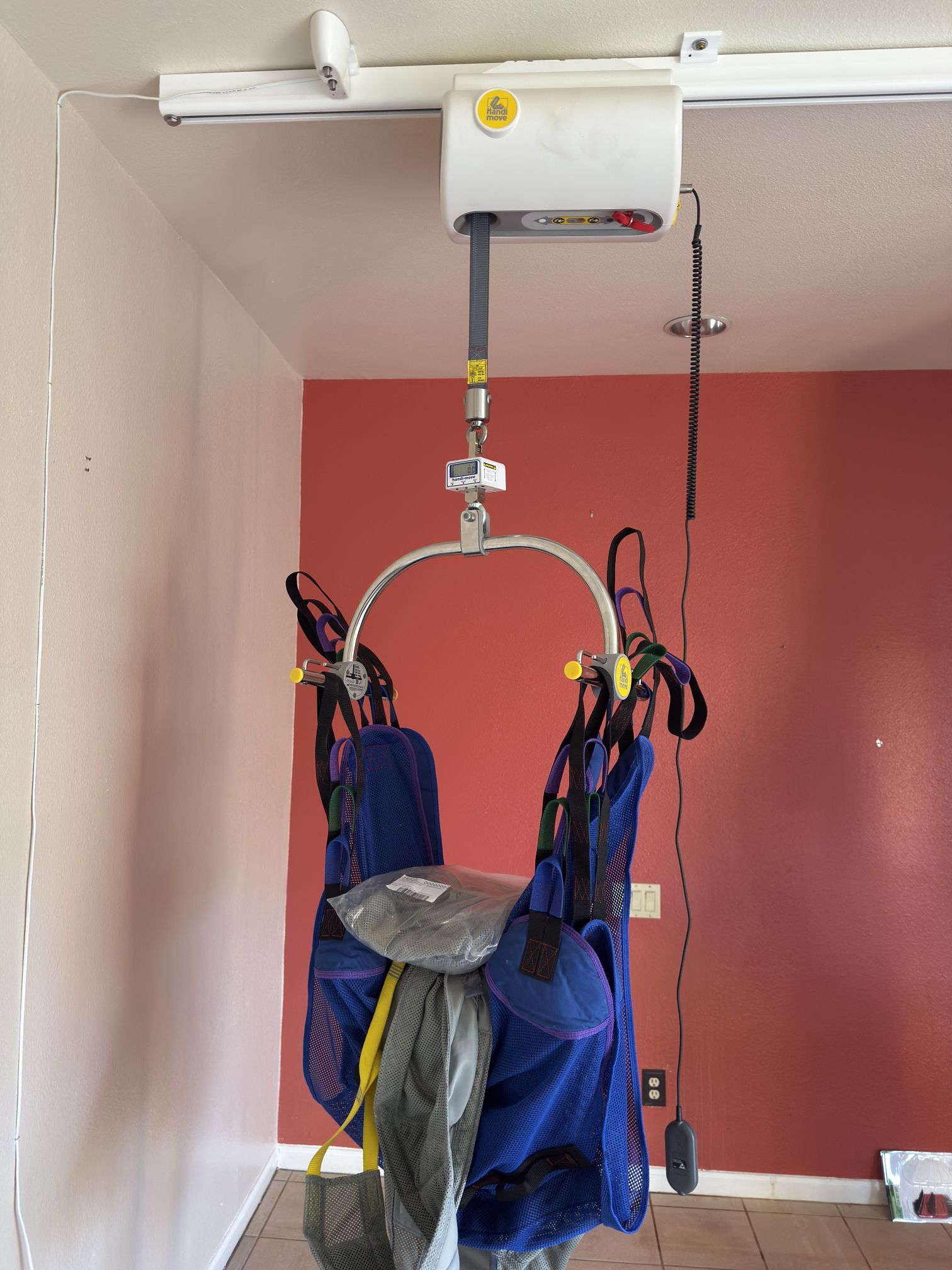 Ceiling Mounted Hoyer Lift 500 Lb Capacity