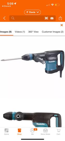 10 Amp Corded SDS-MAX 11 lbs. Variable Speed Demolition Hammer with Soft Start Side Handle and Hard Case