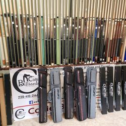 160 Pool Cues And Cases In Stock NW Cape