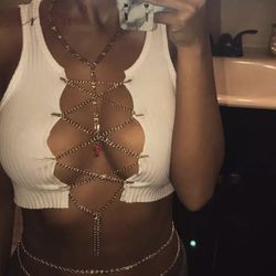 Chain Belly Shirt