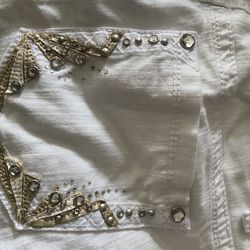 Bling Pocket Capris Size 10