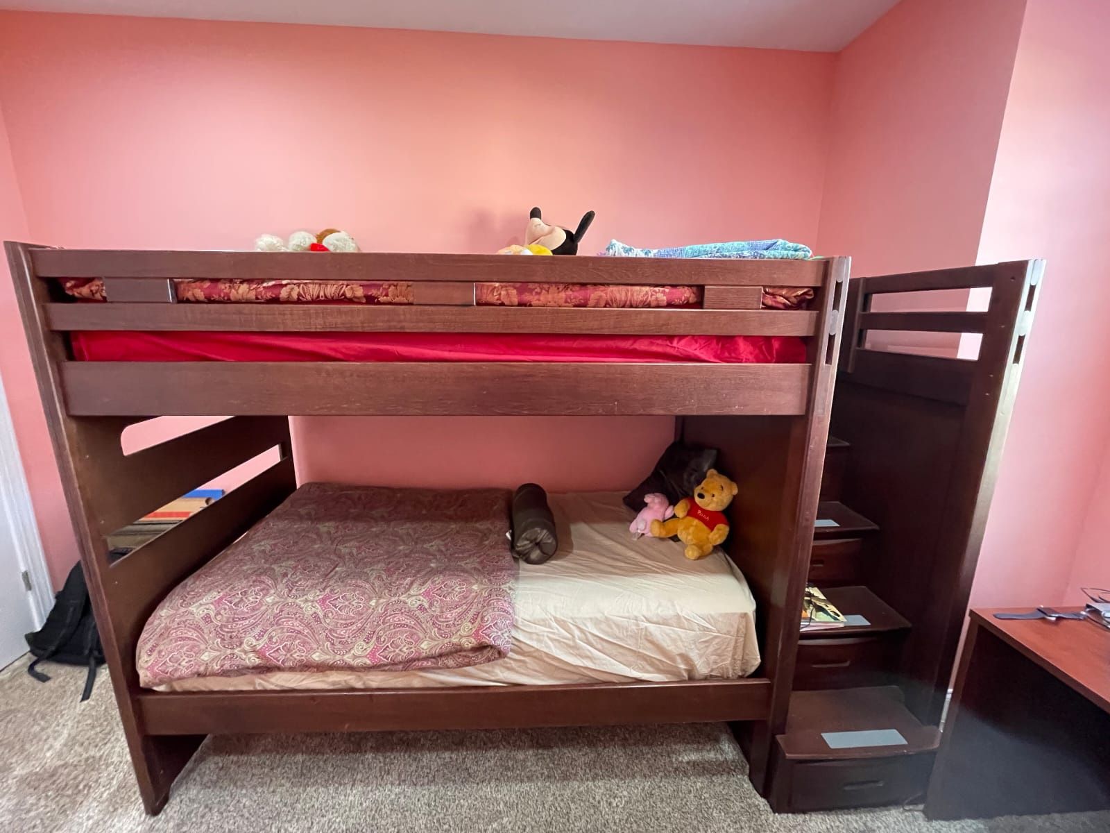 Solid Wood Bunk Bed in great condition - Priced to Sell