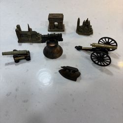 Vintage Brass Collectibles Items- Lot Of 7.