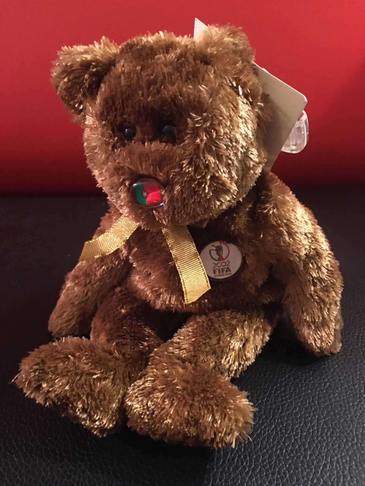 Ty champion Korea/Japan World Cup bear