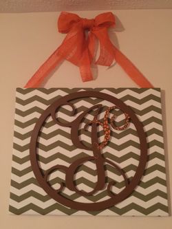 Handmade Letter Decor