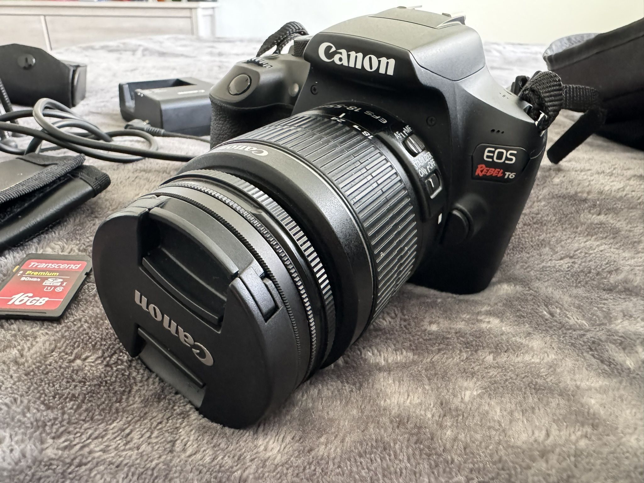 Canon Rebel T6 Camera