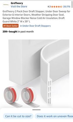 Under Door Draft Stoppers