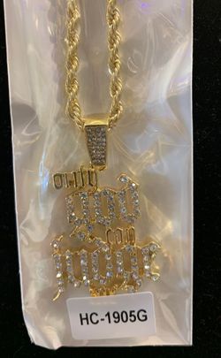 Chain and charm set “ Only God Can Judge Me”