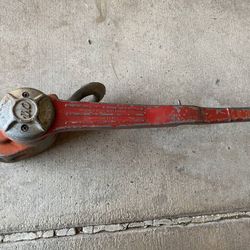 Vintage Chisholm-Moore Hoist Division Model B 40825 Puller 1-1/2 TON