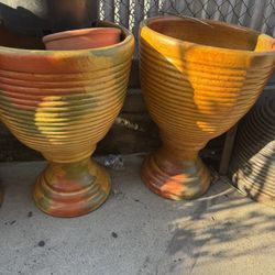 Handmade Clay Pottery Different Sizes