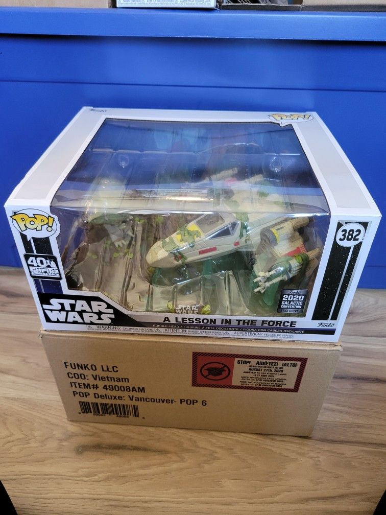 Funko Pop! Deluxe: Star Wars - A Lesson in the Force - Amazon Star Wars #382