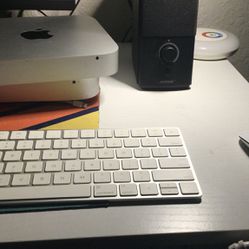 Mac Mini With Apple Wireless Keyboard And Mouse In New Condition.