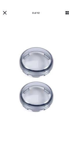 Harley smoke lens cover set