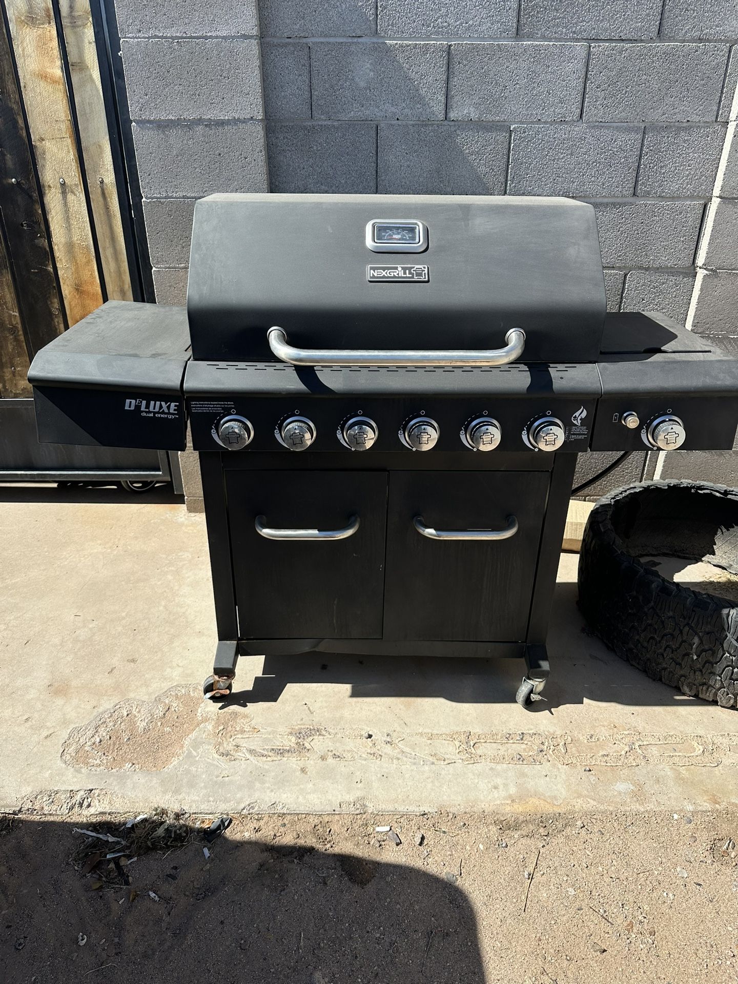 nexgrill deluxe dual energy 6-burner