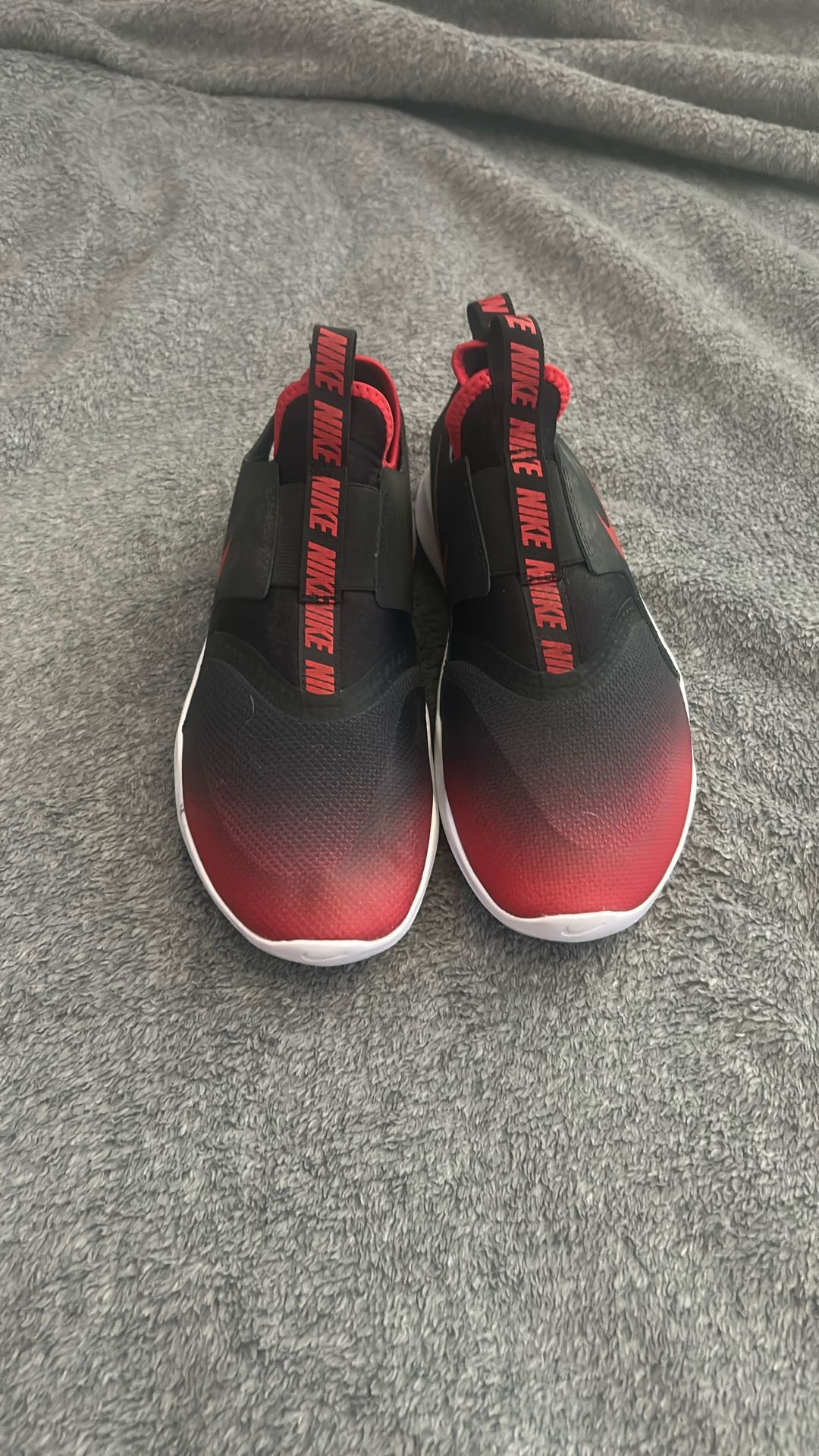 Red and Black Nike Shoes