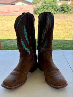 Women Leather Cowboy Boots