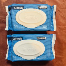 Cottonelle Flushable Wipes Twin Pack
