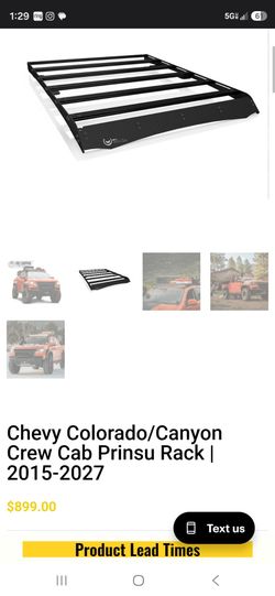 2015-2027 Chevy Colorado/ Canyon roof rack
