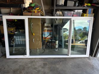 Free! Window with slides. 94”x46” see description