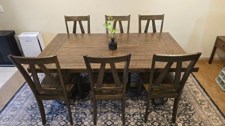 Wood table