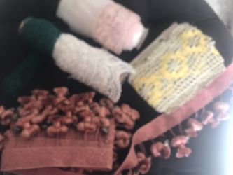 Trims, laces