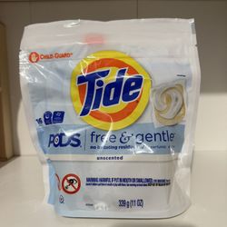 Tide Free & Gentle Pods (16 Count ) 
