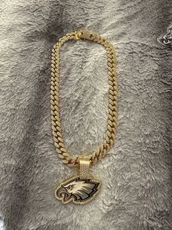 Philadelphia Eagles necklace and charm 20$